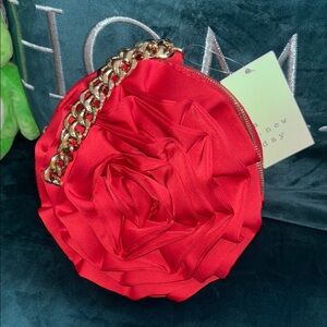 A New Day Red Floral Women's Bag
